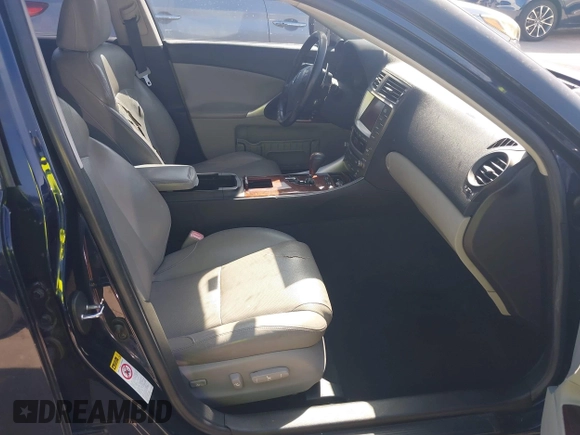 2007 Lexus IS 350 with VIN JTHBE262875013959, listed as a IAAI auction lot 42805045 with 230,765 mi miles and . Bid and sale history available at DreamBid. Image 5.