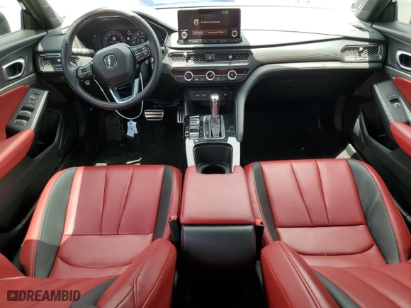 2024 Acura Integra w/A-Spec Package with VIN 19UDE4H38RA008204, listed as a Copart auction lot 66162174 with 21,222 mi miles and Salvage Title. Bid and sale history available at carsss.com. Image 8.