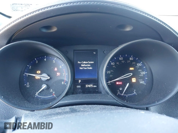 2019 Toyota C-HR XLE with VIN NMTKHMBX7KR082505, listed as a IAAI auction lot 41639520 with 37,475 mi miles. Bid and sale history available at carsss.com. Image 7.