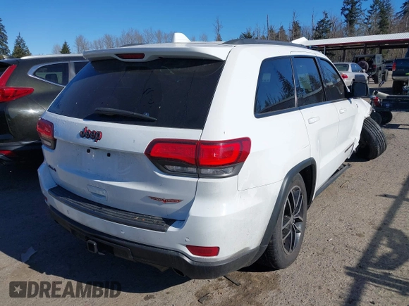 2018 Jeep Grand Cherokee Trailhawk with VIN 1C4RJFLT0JC286297, listed as a IAAI auction lot 41540005 with 56,840 mi miles. Bid and sale history available at carsss.com. Image 4.