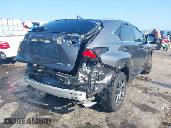 2015 Lexus NX 200t with VIN JTJYARBZXF2012036, listed as a IAAI auction lot 42085466 with 127,325 mi miles and . Bid and sale history available at DreamBid. Image 4.
