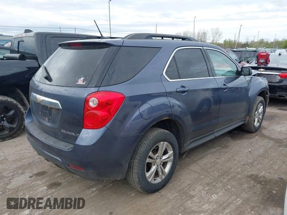 2013 Chevrolet Equinox LT with VIN 2GNALDEK5D6401934, listed as a IAAI auction lot 42101670 with 120,080 mi miles. Bid and sale history available at carsss.com. Image 4.