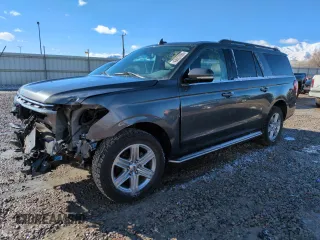 2021 Ford Expedition Max XLT with VIN 1FMJK1JT7MEA37984, listed as a Copart auction lot 43657695 with 38,259 mi miles and Salvage Title. Bid and sale history available at DreamBid. Image 1.