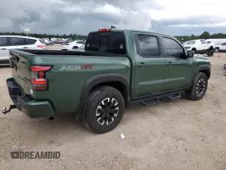 2023 Nissan Frontier PRO-4X with VIN 1N6ED1EKXPN669249, listed as a Copart auction lot 63694224 with 18,689 mi miles and Salvage Title. Bid and sale history available at carsss.com. Image 3.