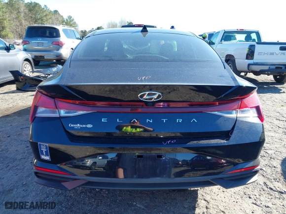 2021 Hyundai Elantra SEL with VIN 5NPLM4AG6MH001022, listed as a IAAI auction lot 41858101 with 62,372 mi miles. Bid and sale history available at carsss.com. Image 16.