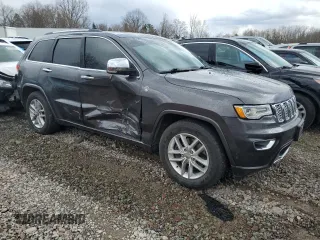 2018 Jeep Grand Cherokee High Altitude with VIN 1C4RJFCTXJC224924, listed as a Copart auction lot 52092775 with 108,190 mi miles and Salvage title. Bid and sale history available at DreamBid. Image 4.