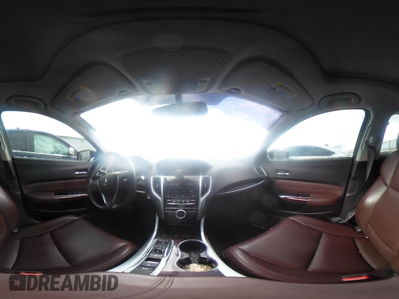 2015 Acura TLX V6 with VIN 19UUB2F33FA025391, listed as a IAAI auction lot 41625936 with 115,635 mi miles. Bid and sale history available at carsss.com. Image 18.