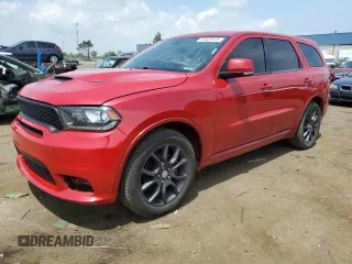 2018 Dodge Durango R/T с VIN 1C4SDJCT0JC176393, выставлен на аукционе Copart как лот 61407615 с пробегом 138 086 миль миль и Чистый • Clean title. История ставок и продаж доступна на DreamBid. Изображение 1.