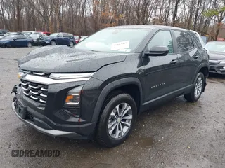 2025 Chevrolet Equinox AWD LT with VIN 3GNAXPEG8SL190562, listed as a IAAI auction lot 41863489 with 4,723 mi miles. Bid and sale history available at carsss.com. Image 18.