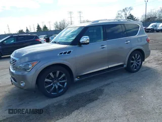 2013 Infiniti QX56 with VIN JN8AZ2NC4D9330559, listed as a IAAI auction lot 41897383 with 1 mi miles. Bid and sale history available at carsss.com. Image 18.
