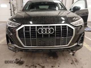 2021 Audi Q3 S line Premium Plus with VIN WA1EECF37M1071376, listed as a IAAI auction lot 41594102 with 22,564 mi miles. Bid and sale history available at carsss.com. Image 6.