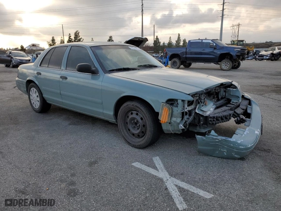 2006 Ford Police Interceptor with VIN 2FAHP71W96X101418, listed as a Copart auction lot 44631095 with 161,157 mi miles and Salvage Title. Bid and sale history available at carsss.com. Image 4.