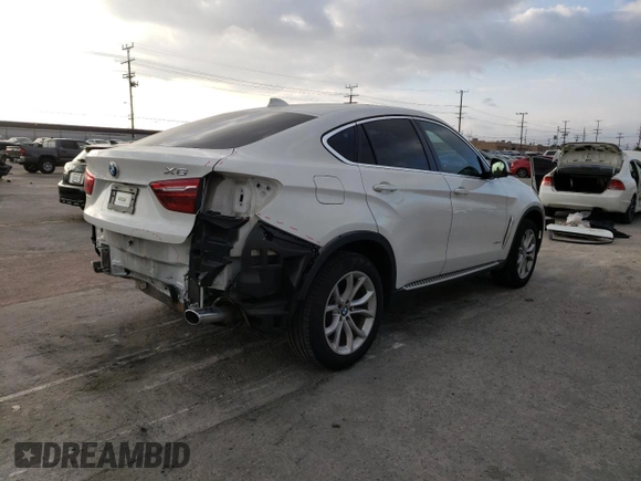 2016 BMW X6 sDrive35i with VIN 5UXKU0C52G0F93053, listed as a Copart auction lot 69660802 with 100,830 mi miles. Bid and sale history available at carsss.com. Image 3.