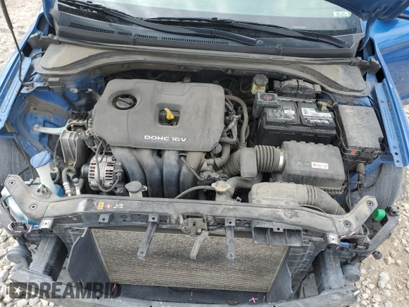 2017 Hyundai Elantra SE z VIN 5NPD84LF9HH182264, wystawiony jako Copart lot #56861135 z przebiegiem 84 768 mil mil oraz Szkoda całkowita • Salvage title. Historia ofert i sprzedaży dostępna na DreamBid. Obrazek 11.