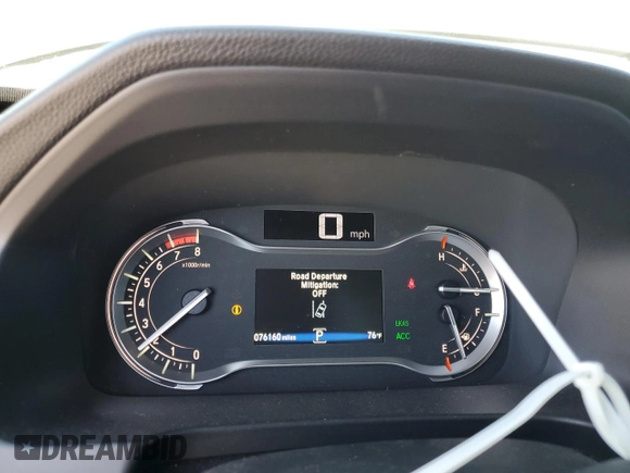 2022 Honda Ridgeline RTL-E with VIN 5FPYK3F73NB014672, listed as a Copart auction lot 54617475 with 76,160 mi miles and Salvage title. Bid and sale history available at DreamBid. Image 9.