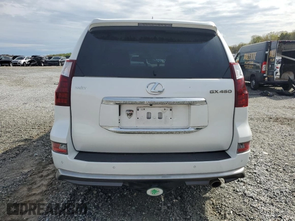 2019 Lexus GX with VIN JTJBM7FX2K5223931, listed as a Copart auction lot 51280885 with 81,207 mi miles and Salvage Title. Bid and sale history available at carsss.com. Image 6.
