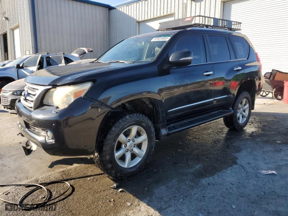 2010 Lexus GX 460 Premium with VIN JTJJM7FX7A5012055, listed as a Copart auction lot 87625605 with 189,703 mi miles and Salvage Title. Bid and sale history available at carsss.com. Image 1.