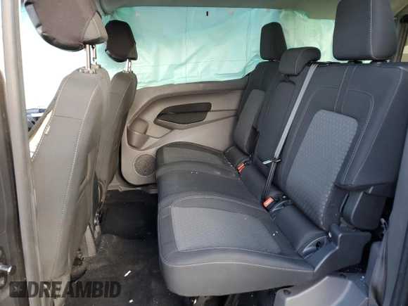 2022 Ford Transit Connect XLT with VIN NM0GE9F22N1544012, listed as a Copart auction lot 78942744 with 33,652 mi miles and Salvage title. Bid and sale history available at DreamBid. Image 12.