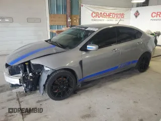 2016 Dodge Dart SXT Sport with VIN 1C3CDFFA5GD819551, listed as a Copart auction lot 43576335 with 85,226 mi miles and Salvage Title. Bid and sale history available at carsss.com. Image 1.