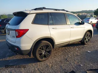 2019 Honda Passport Sport with VIN 5FNYF8H24KB002411, listed as a IAAI auction lot 42567249 with 60,154 mi miles and . Bid and sale history available at DreamBid. Image 4.