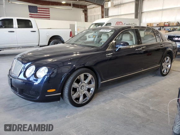 2006 Bentley Flying Spur z VIN SCBBR53W06C037412, wystawiony jako Copart lot #50492605 z przebiegiem 59 005 mil mil oraz Szkody całkowita. Historia ofert i sprzedaży dostępna na DreamBid. Obrazek 1.