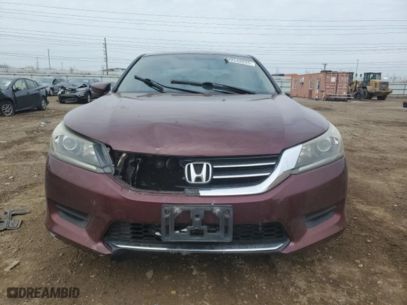 2013 Honda Accord Sdn LX with VIN 1HGCR2F39DA122566, listed as a Copart auction lot 49548655 with 112,437 mi miles and Salvage Title. Bid and sale history available at carsss.com. Image 5.