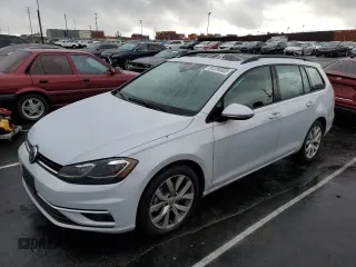 2019 Volkswagen Golf SportWagen S with VIN 3VWY57AU3KM501444, listed as a Copart auction lot 81209003 with 67,089 mi miles. Bid and sale history available at carsss.com. Image 1.