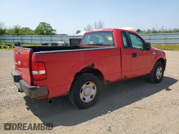 2007 Ford F-150 XL with VIN 1FTRF12207NA33054, listed as a Copart auction lot 65013245 with 100,792 mi miles and Clean title. Bid and sale history available at DreamBid. Image 3.