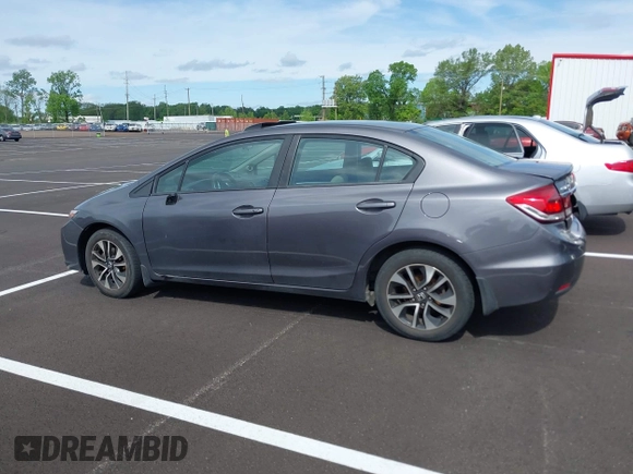 2015 Honda Civic EX with VIN 19XFB2F89FE048965, listed as a IAAI auction lot 42060440 with 149,475 mi miles and . Bid and sale history available at carsss.com. Image 14.
