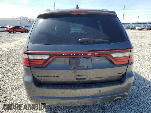 2018 Dodge Durango GT with VIN 1C4RDJDG3JC194788, listed as a Copart auction lot 50015125 with 87,524 mi miles and Salvage Title. Bid and sale history available at DreamBid. Image 6.