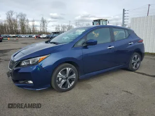 2020 Nissan LEAF SV Plus with VIN 1N4BZ1CP9LC306331, listed as a Copart auction lot 48376045 with 40,984 mi miles and Salvage Title. Bid and sale history available at DreamBid. Image 1.