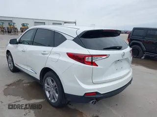 2020 Acura RDX Advance with VIN 5J8TC2H72LL022362, listed as a IAAI auction lot 41254692 with 18,739 mi miles and . Bid and sale history available at DreamBid. Image 3.