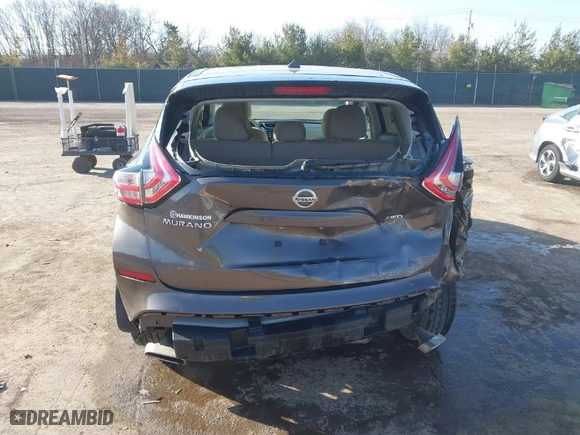 2015 Nissan Murano SV with VIN 5N1AZ2MH8FN231290, listed as a IAAI auction lot 41773685 with 147,715 mi miles. Bid and sale history available at carsss.com. Image 17.