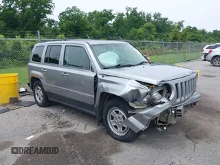 2014 Jeep Patriot Sport with VIN 1C4NJPBA5ED779266, listed as a IAAI auction lot 42352179 with 170,982 mi miles and . Bid and sale history available at DreamBid. Image 1.