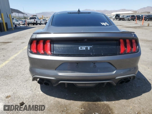 2022 Ford Mustang GT with VIN 1FA6P8CF0N5118585, listed as a Copart auction lot 61499415 with 60,608 mi miles and Salvage title. Bid and sale history available at DreamBid. Image 6.