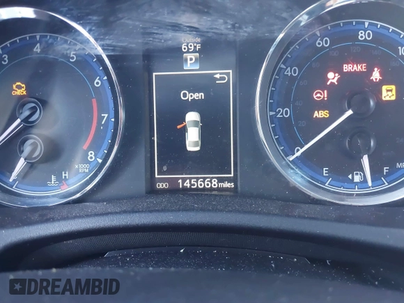 2019 Toyota Corolla L with VIN 2T1BURHE3KC137878, listed as a IAAI auction lot 41861012 with 145,668 mi miles and . Bid and sale history available at DreamBid. Image 7.