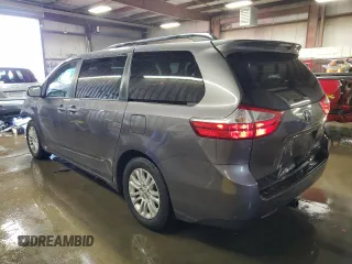 2015 Toyota Sienna XLE with VIN 5TDYK3DC1FS688969, listed as a Copart auction lot 50197175 with 90,376 mi miles and Salvage Title. Bid and sale history available at carsss.com. Image 2.