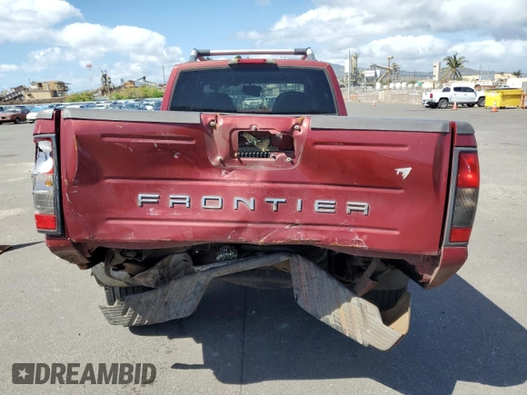 2004 Nissan Frontier XE with VIN 1N6ED29XX4C433431, listed as a Copart auction lot 48961885 with 199,673 mi miles and Salvage title. Bid and sale history available at DreamBid. Image 6.