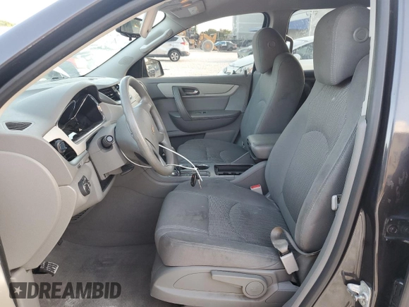 2017 Chevrolet Traverse LS with VIN 1GNKVFED7HJ107374, listed as a Copart auction lot 57341765 with 91,907 mi miles and Salvage title. Bid and sale history available at DreamBid. Image 7.