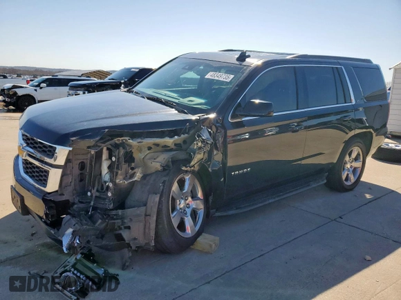 2019 Chevrolet Tahoe LT с VIN 1GNSCBKC1KR103355, выставлен на аукционе Copart как лот 48349735 с пробегом Не указан миль и Списание • Salvage title. История ставок и продаж доступна на DreamBid. Изображение 1.