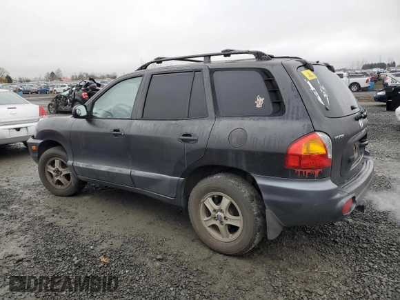 2002 Hyundai Santa Fe GLS with VIN KM8SC73D62U238546, listed as a Copart auction lot 83797674 with 169,183 mi miles and Salvage Title. Bid and sale history available at carsss.com. Image 2.