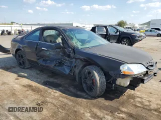 2001 Acura CL Type S with VIN 19UYA42621A013788, listed as a Copart auction lot 70617614 with 251,937 mi miles and Salvage Title. Bid and sale history available at carsss.com. Image 4.