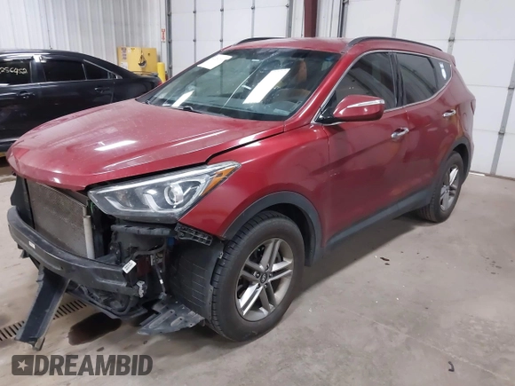 2018 Hyundai Santa Fe 2.4L with VIN 5XYZU3LB6JG514828, listed as a IAAI auction lot 42282610 with 204,030 mi miles and . Bid and sale history available at DreamBid. Image 18.