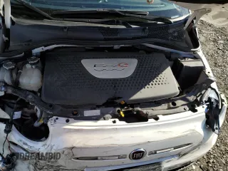 2014 FIAT 500e with VIN 3C3CFFGE9ET172865, listed as a Copart auction lot 76743054 with 87,791 mi miles and Salvage Title. Bid and sale history available at carsss.com. Image 13.