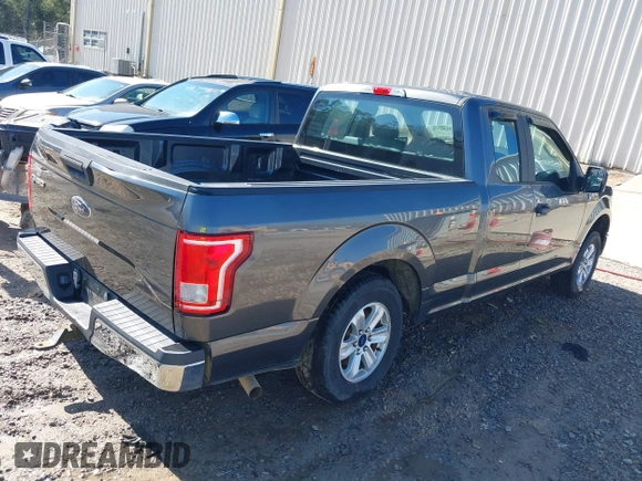 2017 Ford F-150 XL with VIN 1FTEX1C82HFA64011, listed as a IAAI auction lot 41482776 with 94,699 mi miles. Bid and sale history available at carsss.com. Image 4.