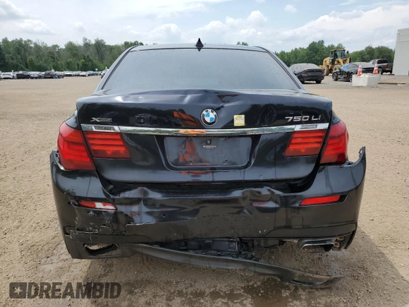 2014 BMW 7 Series ALPINA B7 xDrive with VIN WBAYF8C58ED652837, listed as a Copart auction lot 63598555 with 181,359 mi miles and Salvage title. Bid and sale history available at DreamBid. Image 6.
