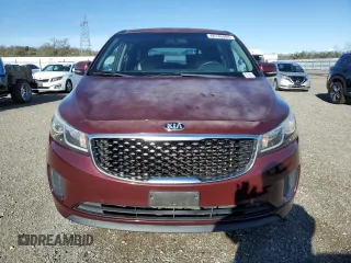 2015 Kia Sedona LX with VIN KNDMB5C12F6039580, listed as a Copart auction lot 48146684 with 108,410 mi miles and Non Repairable. Bid and sale history available at carsss.com. Image 5.