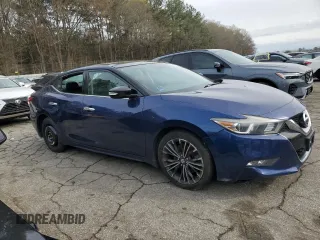 2016 Nissan Maxima S with VIN 1N4AA6AP8GC437341, listed as a Copart auction lot 48378135 with 103,488 mi miles and Salvage Title. Bid and sale history available at DreamBid. Image 4.