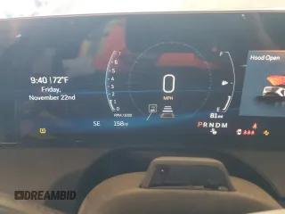 2025 Cadillac CT5 Premium Luxury with VIN 1G6DN5RK9S0106523, listed as a Copart auction lot 81950944 with 158 mi miles and Salvage title. Bid and sale history available at DreamBid. Image 9.