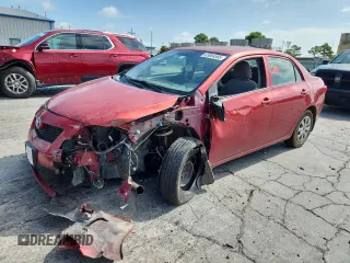 2010 Toyota Corolla with VIN JTDBU4EE1A9109038, listed as a Copart auction lot 63864565 with Not provided miles and Non repairable. Bid and sale history available at DreamBid. Image 1.